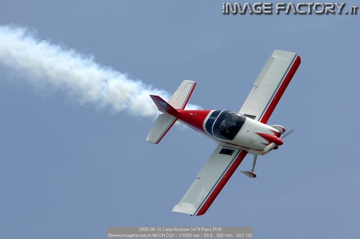 2006-06-10 Carpi Airshow 1479 Rans RV6